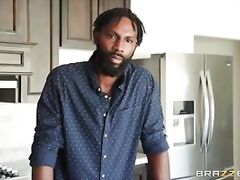 Black Dude's Friend Fucks his Chubby Wife! :O