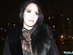 Public Agent Busty latina rides big fat cock