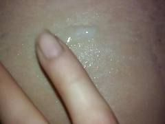 FAT Wife uses Sperm as skin lotion....