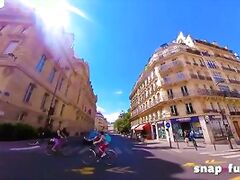 GUY FOOLED! My fat girlfriend gives blowjob! SNAP-FUCK.com