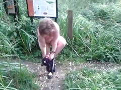 Stripping off in Fordham Wood