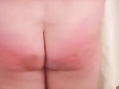 Spanking The Bad BBW Amateur