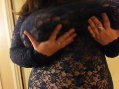 Hairy wet bbw pussy bend over