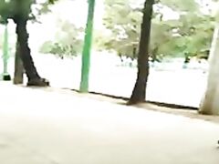 Gorda Culona en licra - se le marca la pucha