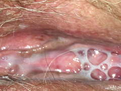 My bbw wife cream pie